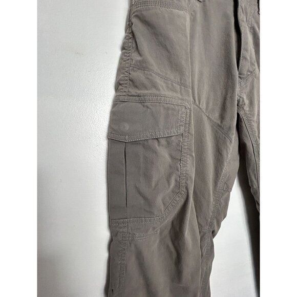 Kuhl Men's Cotton Blend Active Workwear Cargo Pants in Gray - Sz 30 x 30 - Picture 5 of 9